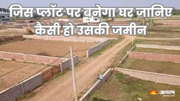 जिस जमीन पर फल-फूल के पौधे होते हैं, वह अच्छी होती है।