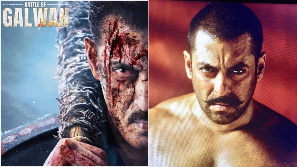 salman khan first look from battle of galwan out actor looks unrecognisable covered in blood fans go crazy
