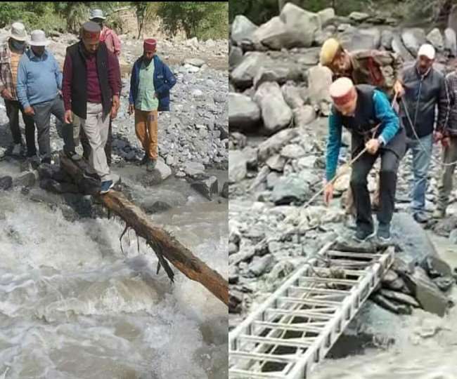 तकनीकी शिक्षा मंत्री डॉक्टर रामलाल मार्कंडेय एक सप्ताह से ग्रामीणों के बीच में डटे हुए हैं।