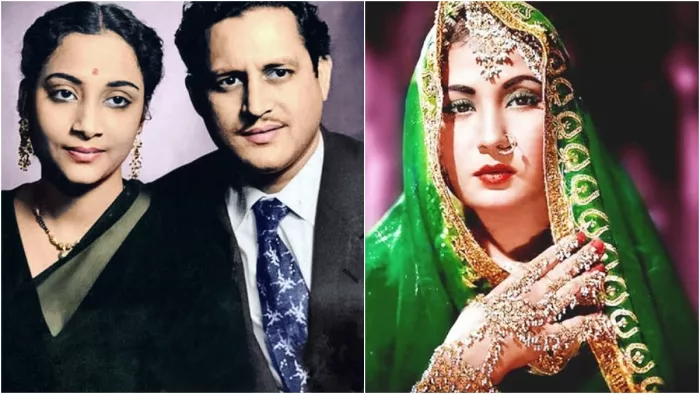 Guru Dutt to Meena kumari due to alcohol