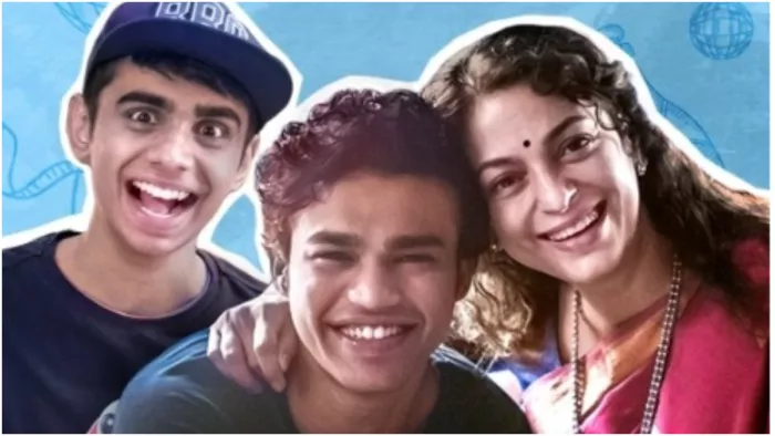 बाबिल अब जूही चावला के साथ दिखेंगे। फोटो- स्क्रीनशॉट