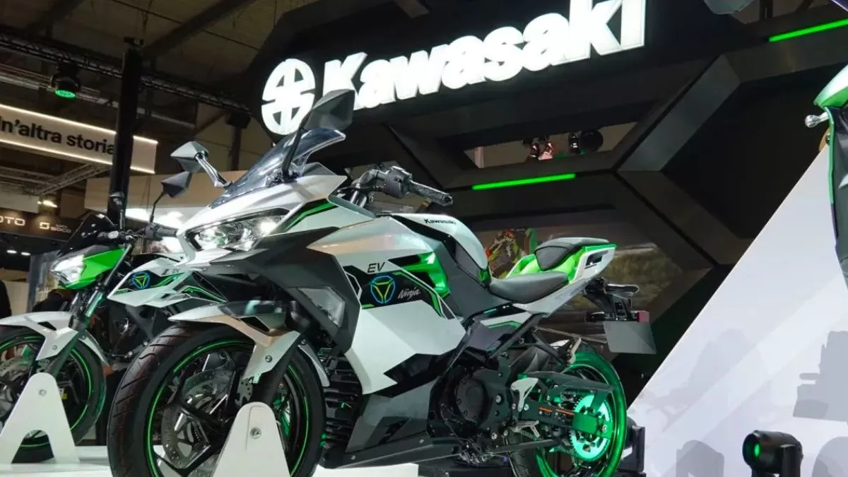 Kawasaki अपनी 2 नई इलेक्ट्रिक बाइक को जल्द करेगी लॉन्च, EICMA शो में पहली बार आई थी नजर