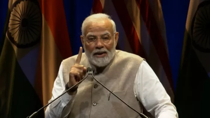 PM Modi on Jahan Jhuggi Wahi Makan scheme पीएम मोदी।
