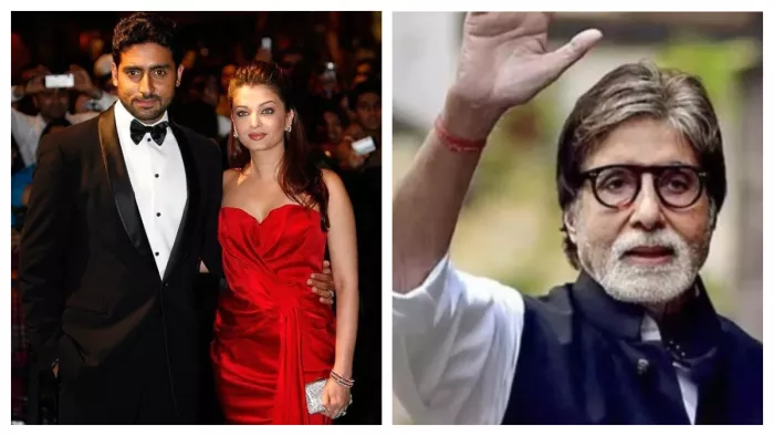 अभिषेक बच्चन, ऐश्वर्या बच्चन और अमिताभ बच्चन