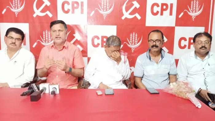 भाकपा झारखंड राज्य परिषद की दो दिवसीय बैठक में लिया गया निर्णय। फोटो- जागरण