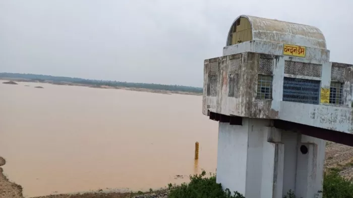 बांका जिले के बौंसी प्रखंड स्थित चांदन डैम। फोटो- जागरण