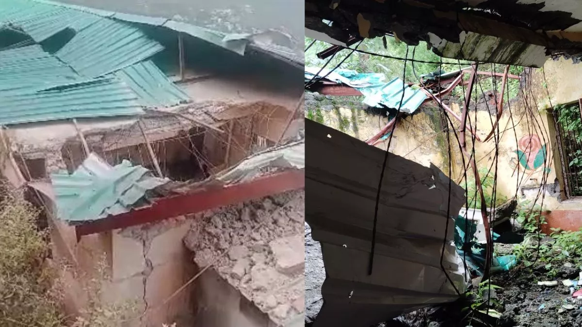 जर्जर हो चुका है शिमला के इस सरकारी स्कूल का भवन, 4 साल से किराए के कमरों में चल रही कक्षाएं