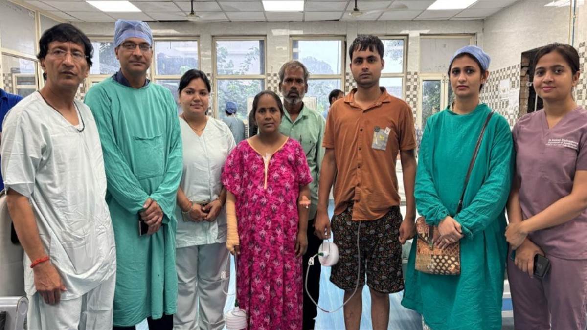 kanpur gsvm facility like aiims anesthesia only on body part where surgery done