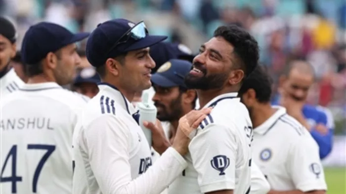 शुभमन गिल ने जमकर की मोहम्मद सिराज की तारीफ
