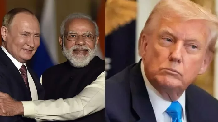 डोनाल्ड ट्रंप ने फिर साधा भारत पर निशाना।