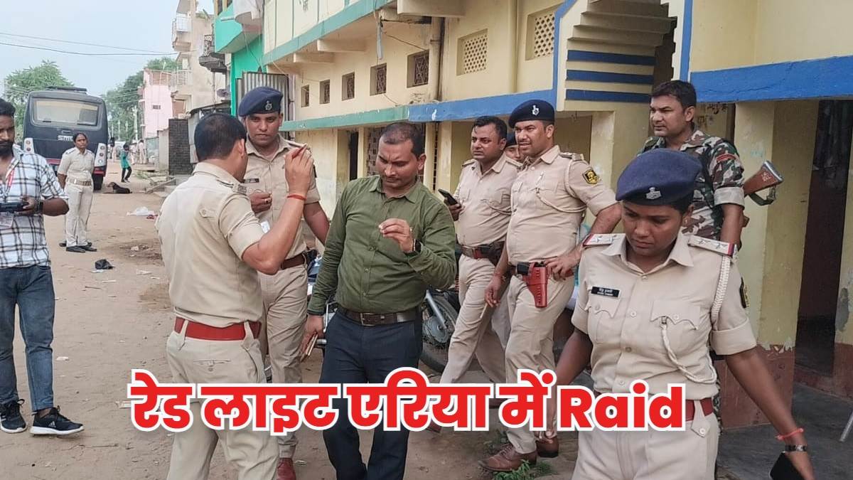 eight girls rescued from bihar red light area three pimps arrested