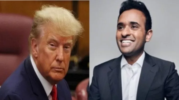 Vivek Ramaswamy on Donald Trump: ट्रंप के पक्ष में आए रामास्वामी।