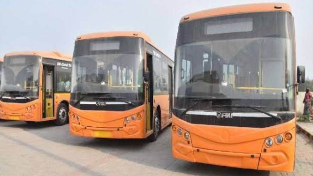 now electric buses will run from gorakhpur to sikriganj
