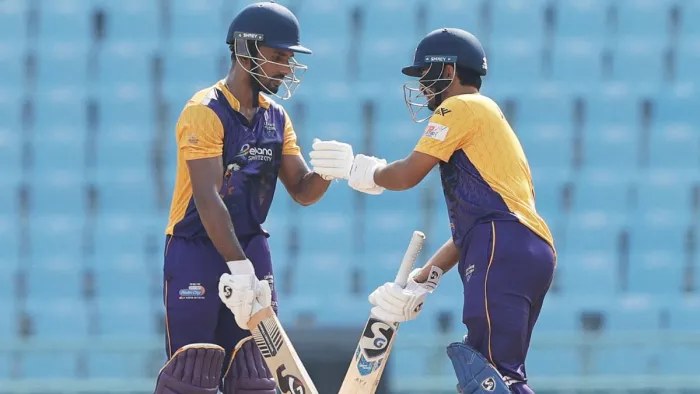 Lucknow Falcons ने कानपुर सुपरस्टार्स को हराया। फोटो- सोशल मीडिया