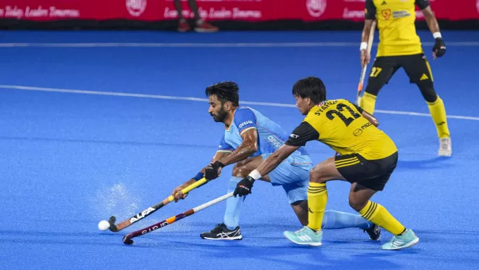 भारत ने मलेशिया को 4-1 से हराया। फोटो- PTI