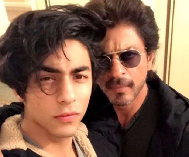 Aryan Khan with Shah Rukh Khan. Photo- Instagram