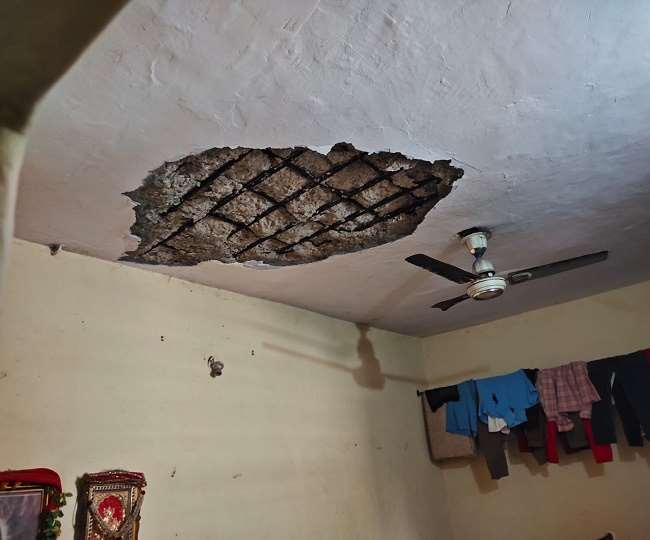 फरीदाबाद में छत का लेंटर गिरने से महिला की मौत