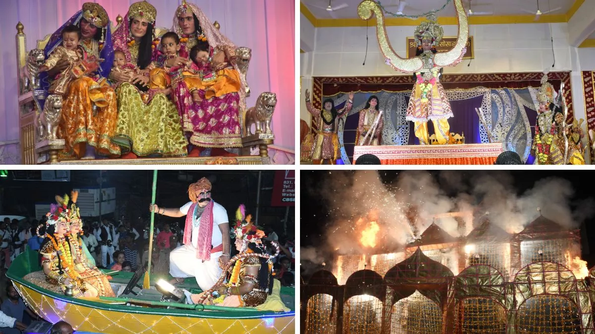 Kanpur Ramleela 2022: दस तस्वीरों में देखें कानपुर की अबतक की पूरी रामलीला, खास है लंका दहन और सीता स्वयंवर