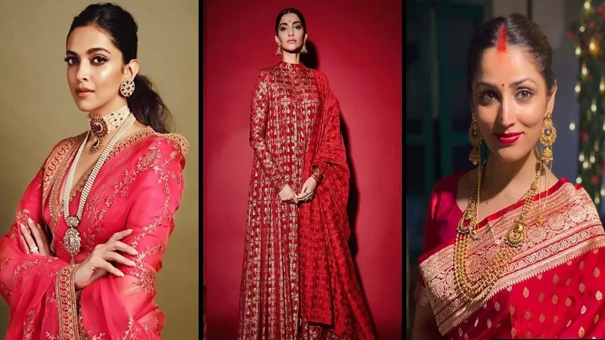 Karwa Chauth Dress Ideas 2022: करवा चौथ के लिए ये हैं ट्रेंडी ऑउटफिट, ट्रेडिशनल लुक देख चांद भी शरमा जाएगा