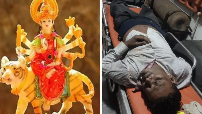 Agra News: देवी भजनाें पर डांस करते करते रामहरी ने दम तोड़ दिया।