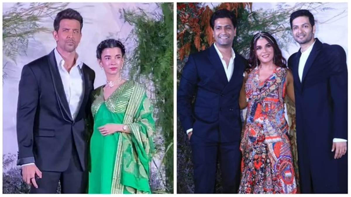 richa chadha ali fazal wedding nikah reception vikky kaushal hrithik roshan b town celebs attend party