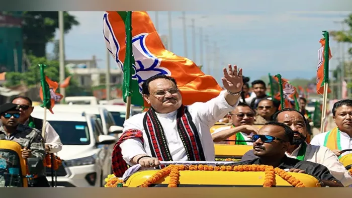 राज्य ब्यूरो -24 : कैलाशपति मिश्र को श्रद्धा-सुमन अर्पित करने आ रहे नड्डा, स्वागत में भगवामय हुई राजधानी