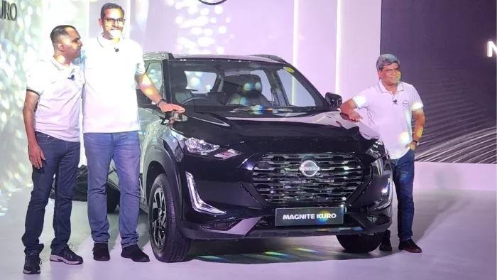 Nissan Magnite Kuro एडिशन को अनवील किया गया है।