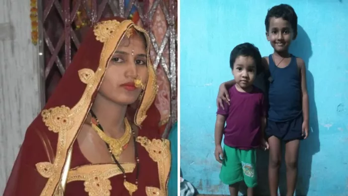 महिला ने अपने बच्ची और भतीजी को मौत के घाट उतार दिया। जागरण