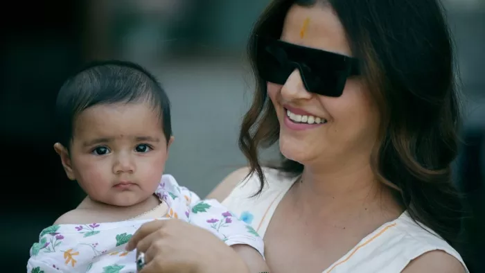 रुबिना दिलैक ने दिखाई बेटियों की पहली झलक