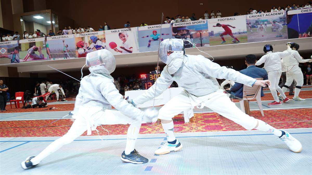 cbse national fencing championship 2025 day 4 highlights