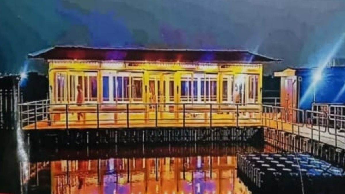 floating restaurant on ghaghra river boosts tourism in ambedkarnagar