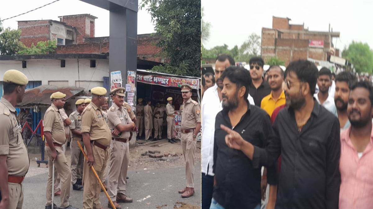 azamgarh no confidence motion discussion begins against haraiya block head amidst tight security