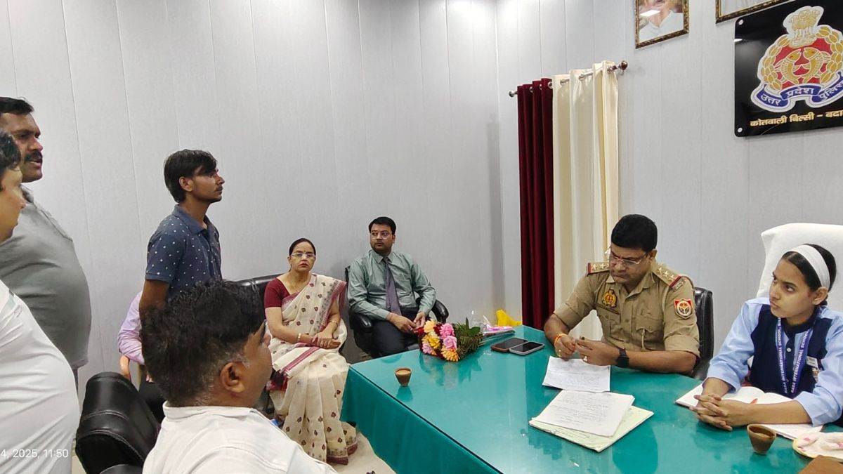 badaun news student becomes symbolic sho for a day under mission shakti