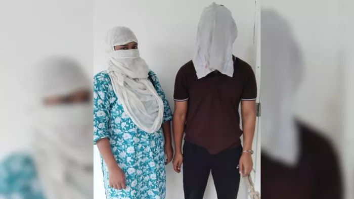 बोकारो की पॉश कॉलोनी में सेक्स रैकेट का भंडाफोड़। फोटो जागरण