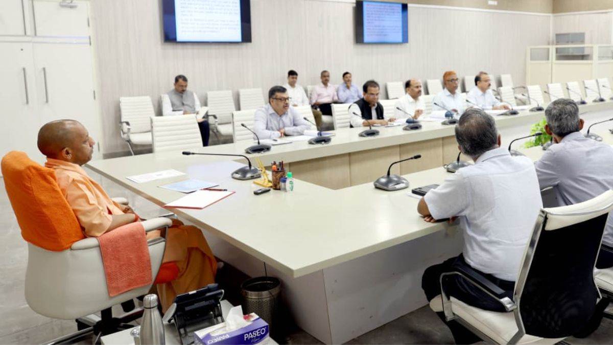 water conservation cm yogi adityanath serious on water conservation direct officer to use modern techniques to prevent water