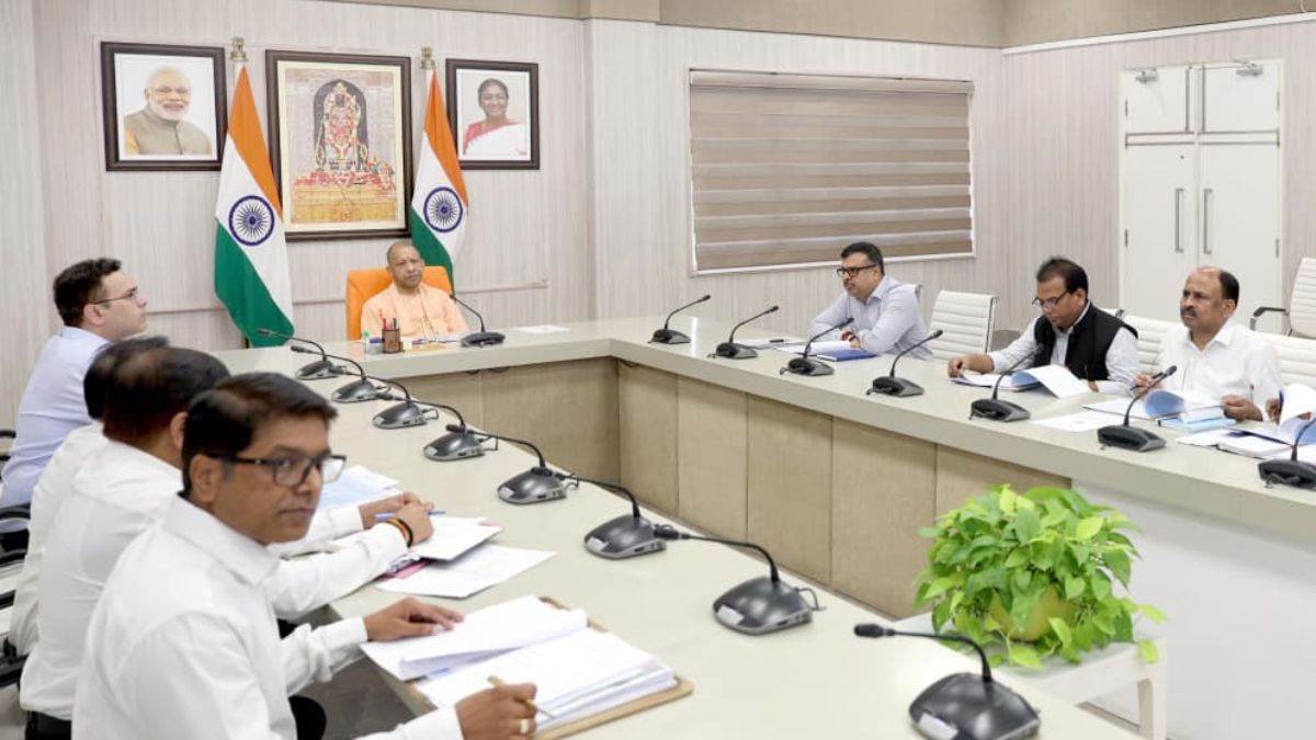 rain water harvesting scheme in up direction of cm yogi adityanath in review meeting make rain water harvesting scheme is compulsory in building of more than 100 sq mts
