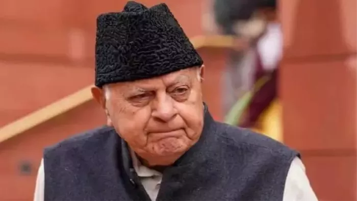 जम्मू-कश्मीर के पूर्व मुख्यमंत्री फारूक अब्दुल्ला श्रीनगर में अस्पताल में भर्ती। फाइल फोटो