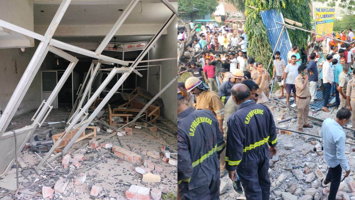 farrukhabad coaching center explosion one dead six injured