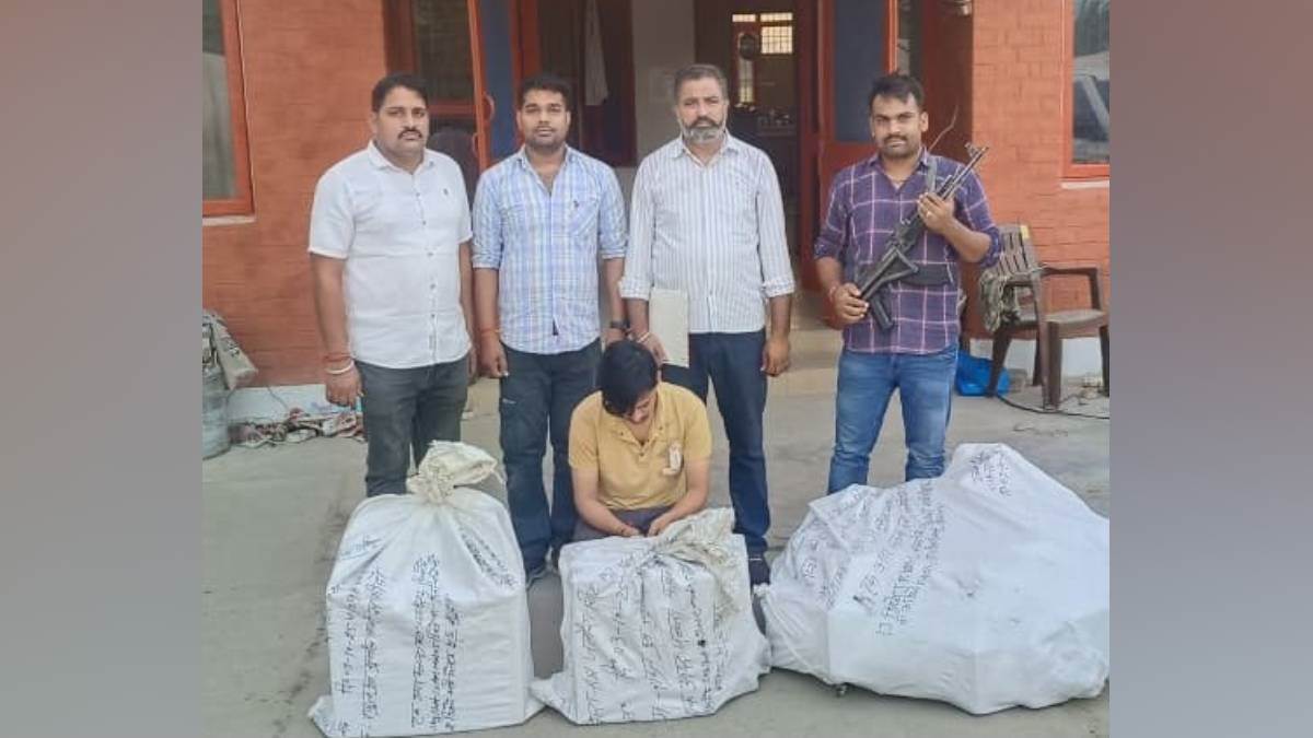 jind news illegal firecrackers seized one arrested in safidon