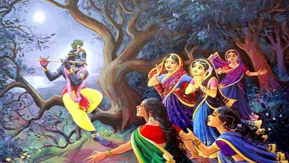 sharad purnima vrindavan celebrates maharas banke bihari darshan