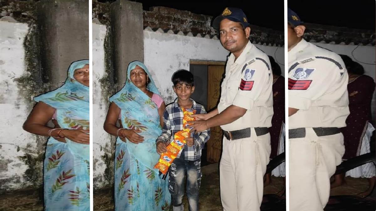 singrauli boy calls police over kurkure fight police respond with chips and advice common man issue
