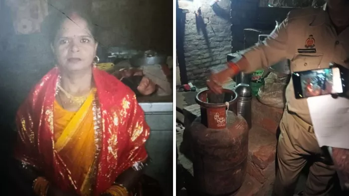 मायके से लौटने के बाद महिला की सिलिंडर से सिर कूचकर हत्या, घर में बिखरा मिला सामान