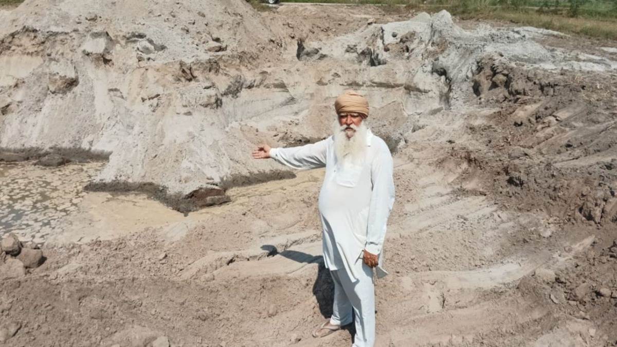 sand mafia active in rural areas illegal mining in kumkalan questions are being raised about the police inaction on illegal mining