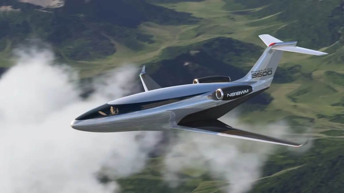 ott aerospace phantom 3500 windowless private jet revolutionizing air travel