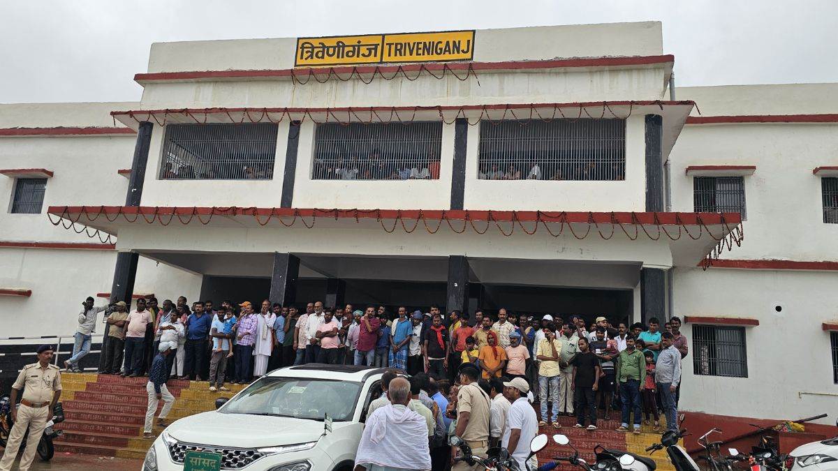 first train service in triveniganj supaul araria rail line operational