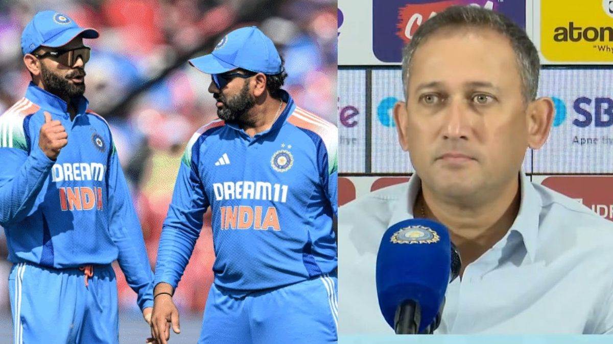 ajit agarkar on rohit virat odi retirement after shubman gill odi captain vs australia