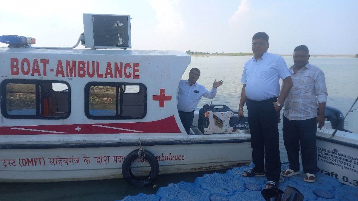 boat ambulance service resumes for patients