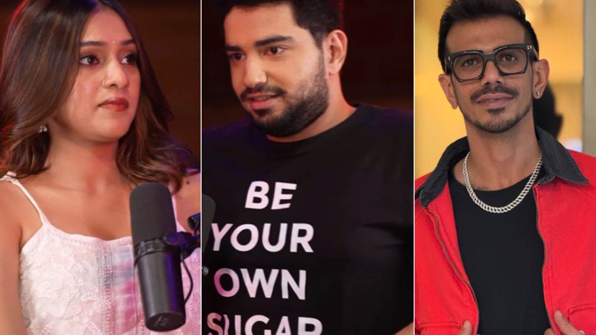 samay raina teases rj mahvash with dhanashree statement in rise and fall yuzvendra chahal says case is waiting