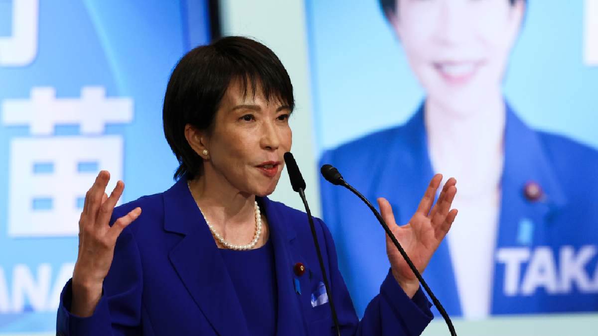 sanae takaichi elected ldp leader path to japans first female prime minister