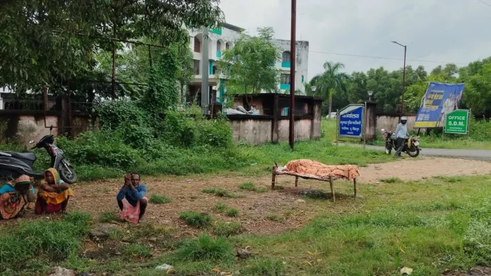 सड़क दुर्घटना के बाद विरोध में किया जाम